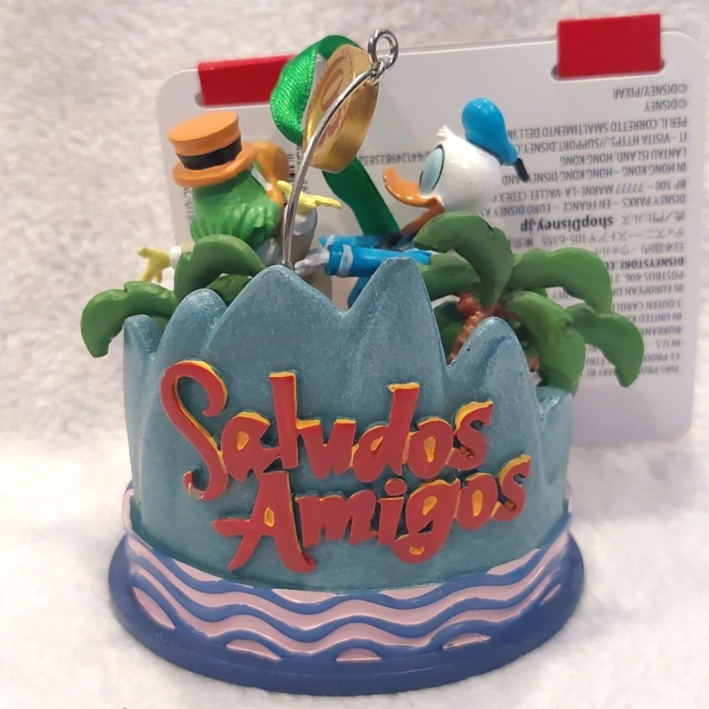 NWT Disney Sketchbook Ornament: The Three Amigos Celebrating 80 Years - Picture 3 of 5